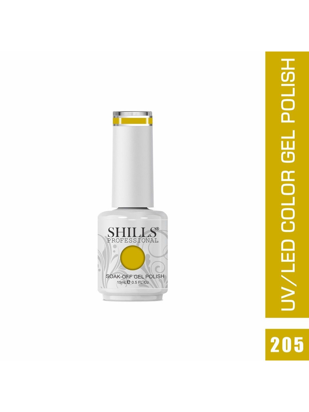 shills professional UV LED Long Lasting Soak-Off Gel Nail Polish 15 ML-205