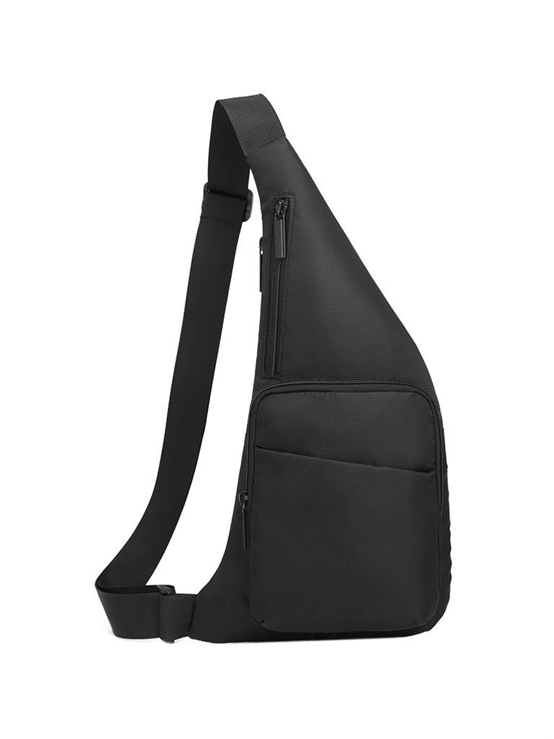 Mast & Harbour Men Solid Crossbody Backpack With Zip Closer