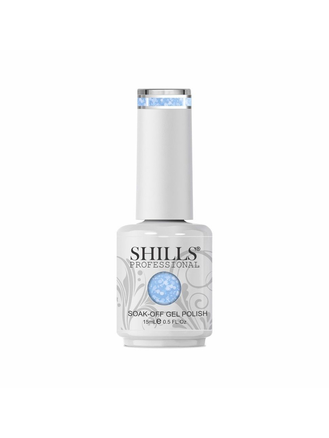shills professional Snowflakes Gel Nail Polish - 15 ml-258