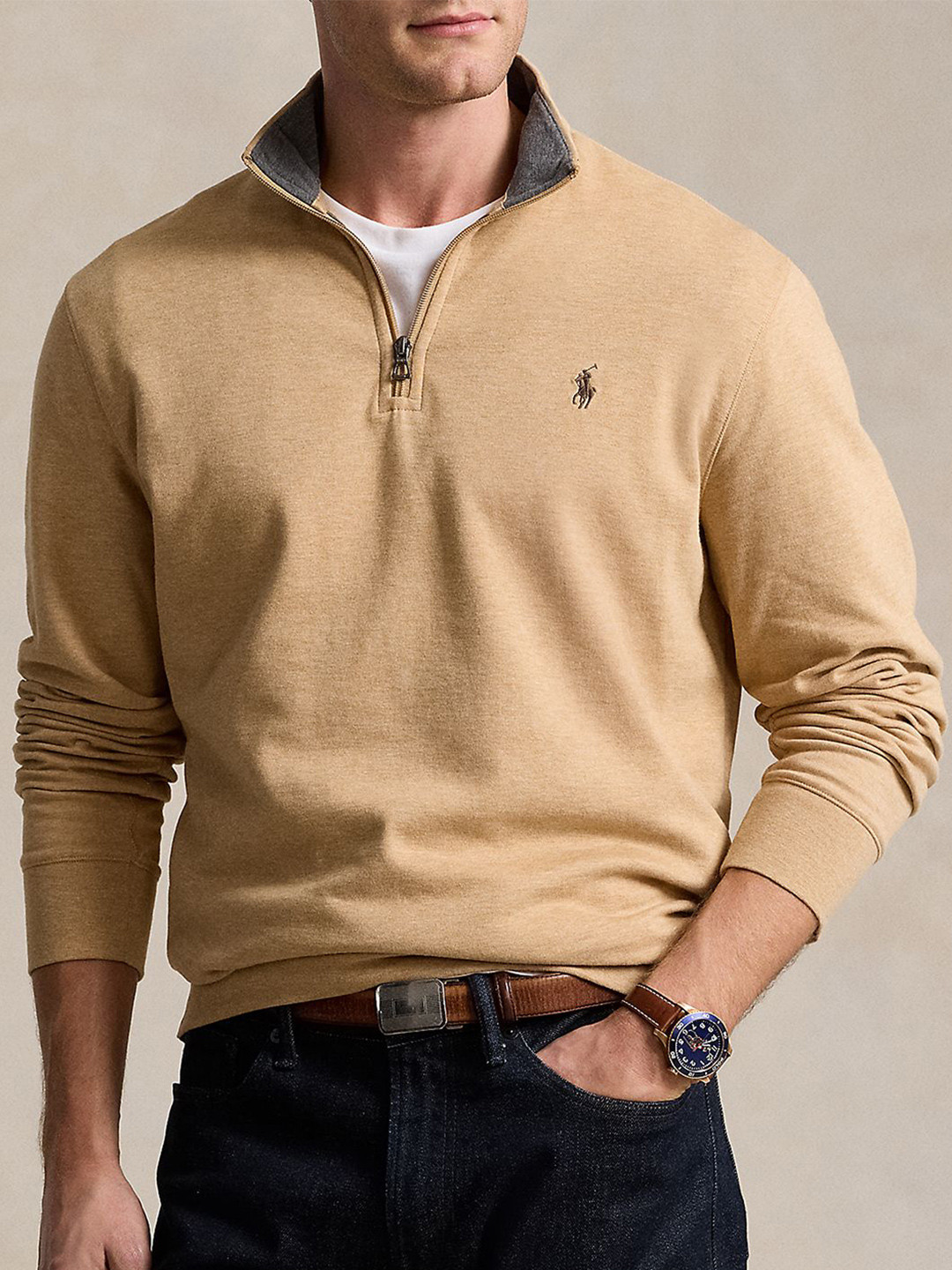Polo Ralph Lauren Men Brand Logo Print Pullover Sweatshirt