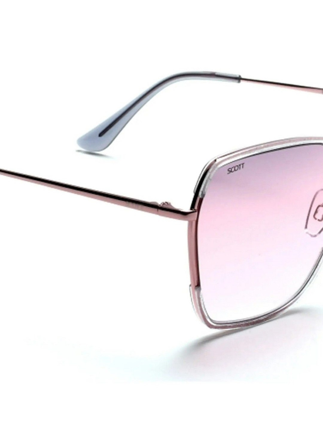 SCOTT Women Square Sunglasses with UV Protected Lens SC 2412 Belinda C4 58