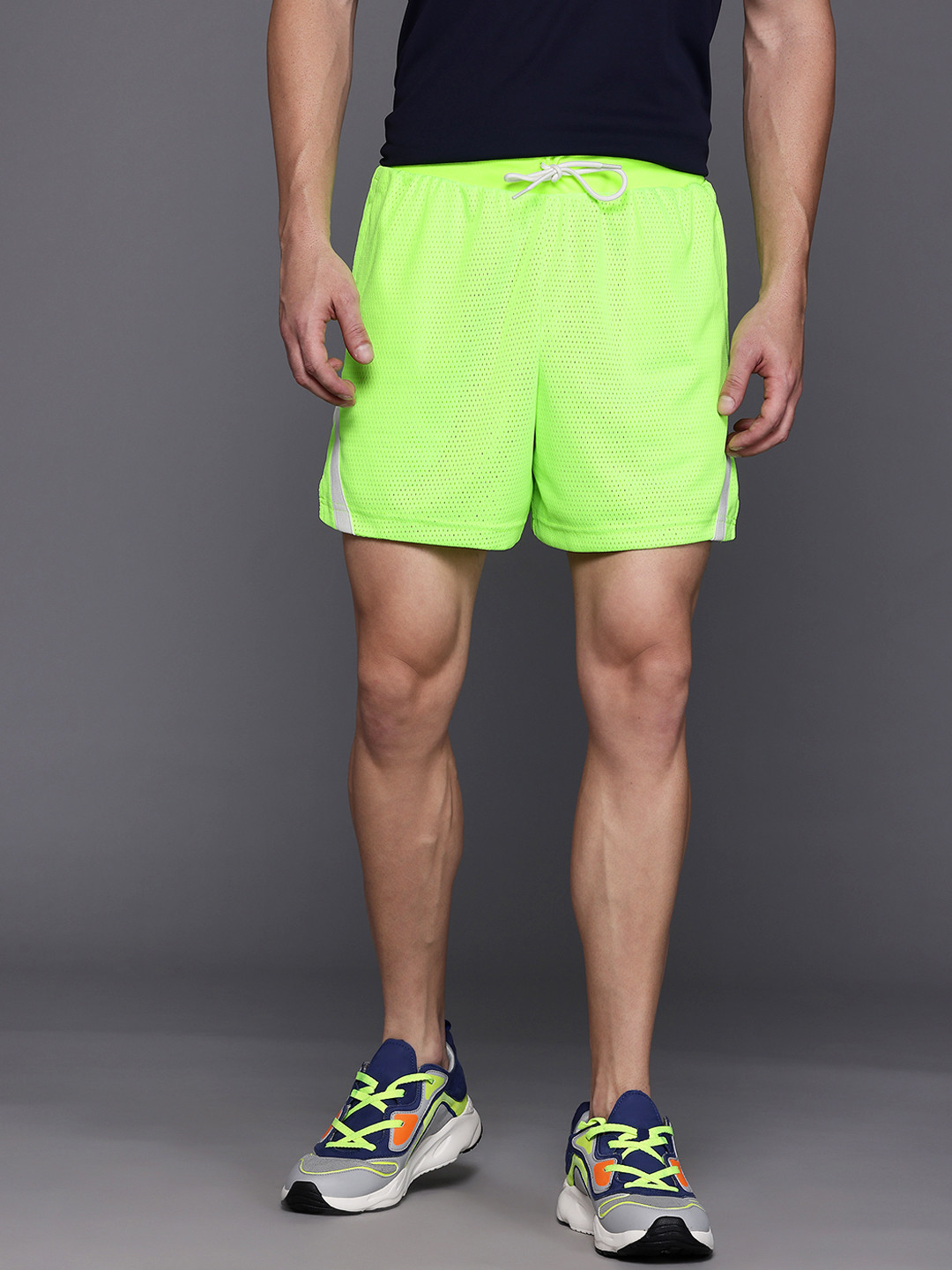 ADIDAS Originals Men Mesh Loose Fit Performance Sports Shorts