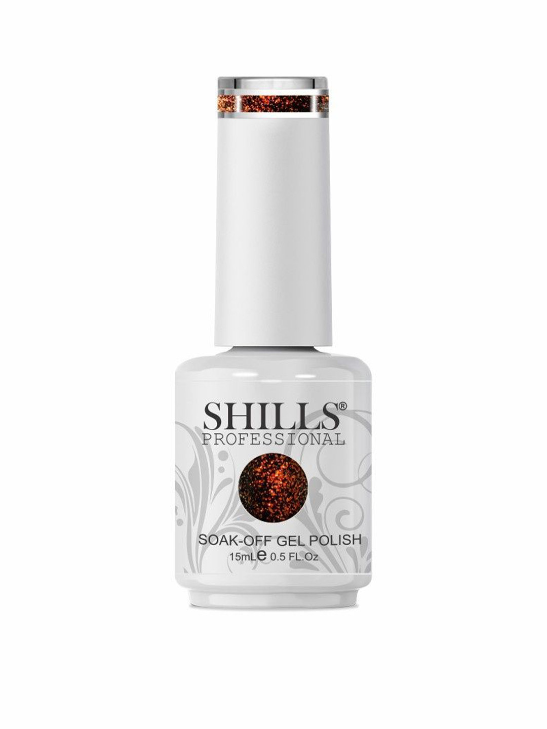 shills professional Firework Top Coat UV LED Gel Nail Polish-15 ml-268