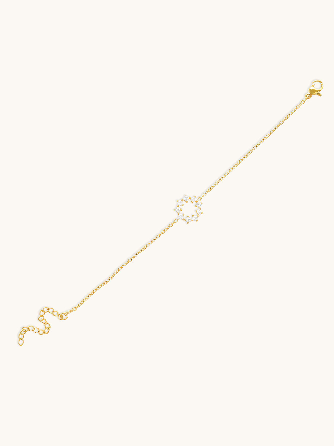 Elinor Jewels Mabel 18K Gold Plated Sun Bracelet Stainless Steel & Anti-Tarnish