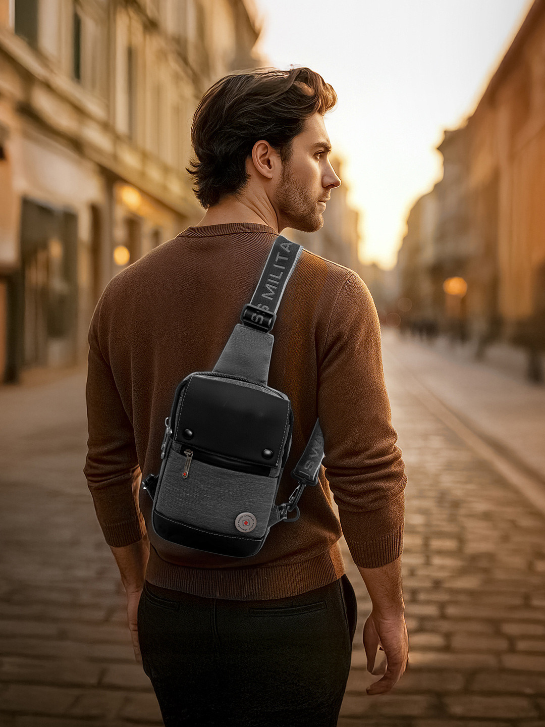 SWISS MILITARY Aquatic Crossbody Sling Bag Waist Pouch