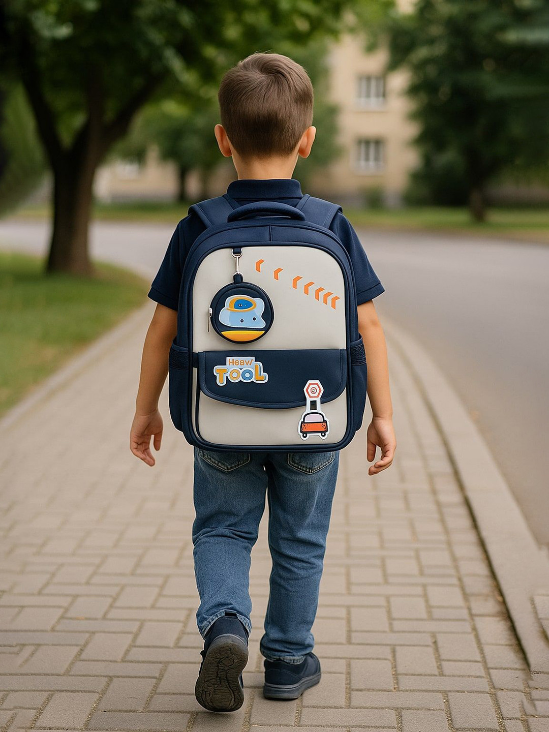 SAZARA Kids Flap Pocket Graphic Up to 23 Litres Backpack