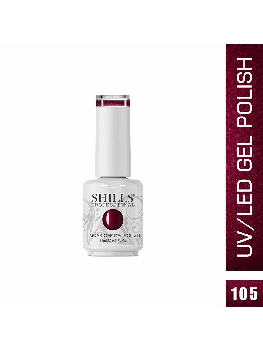 shills professional UV LED Long-Wearing Gel Nail Polish - 15ml - 105