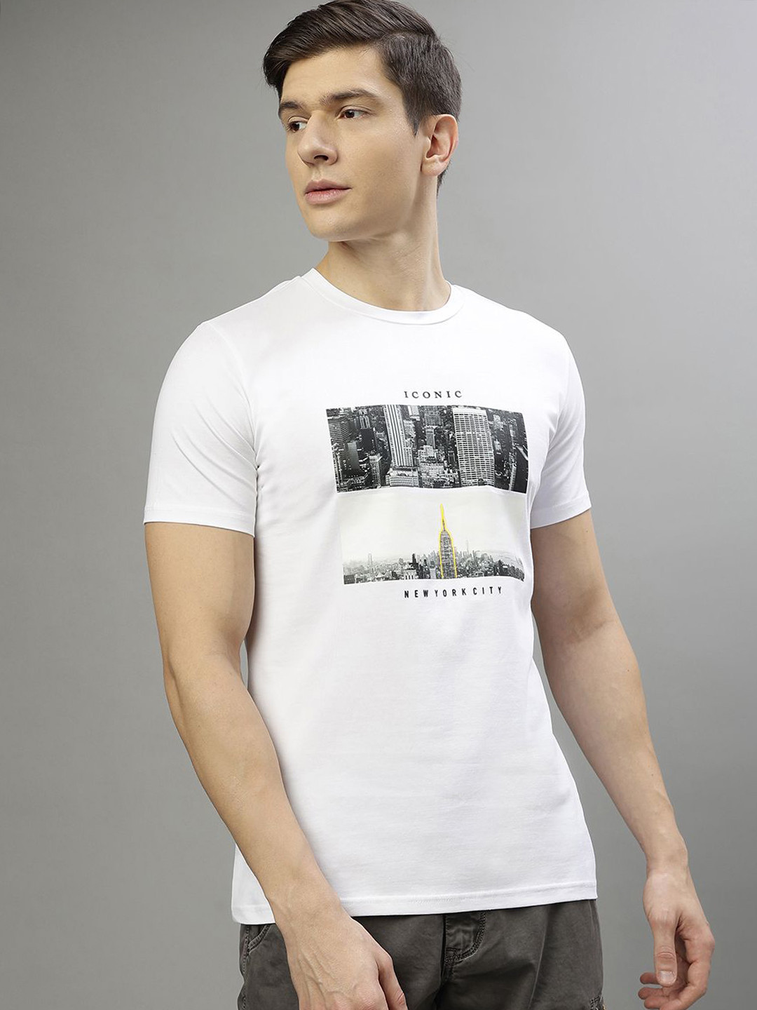 Iconic People and Places Printed Regular Fit T-shirt