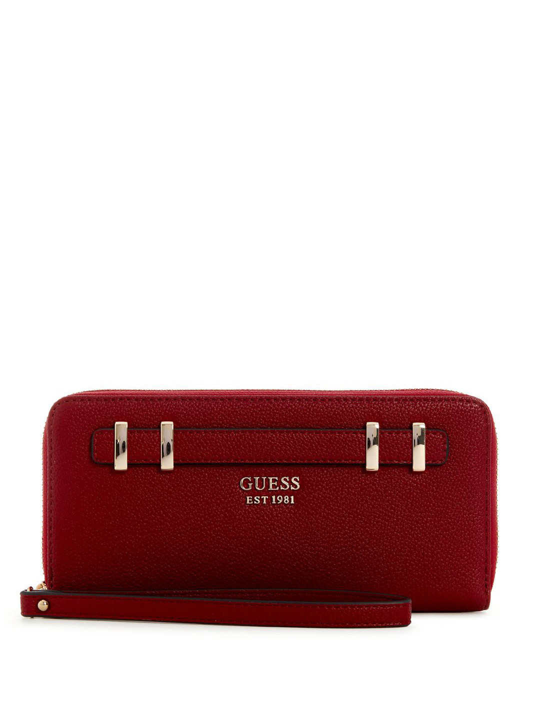 GUESS Women Zip Detail Around Wallet