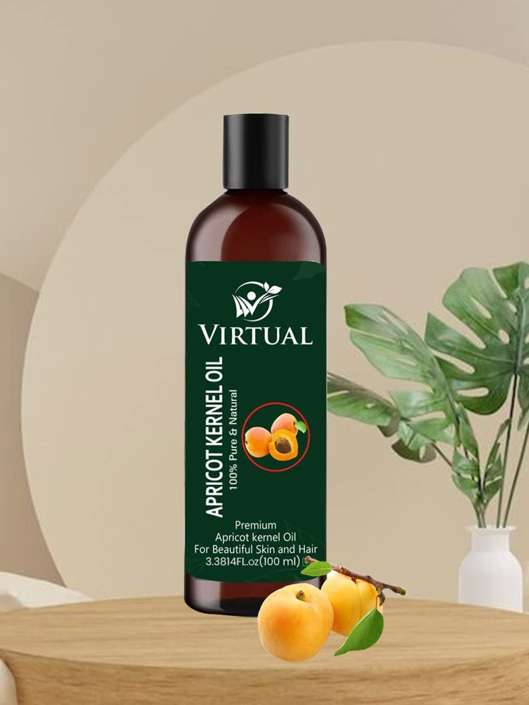 VIRTUAL Premium Apricot Kernel Oil - 100 ml