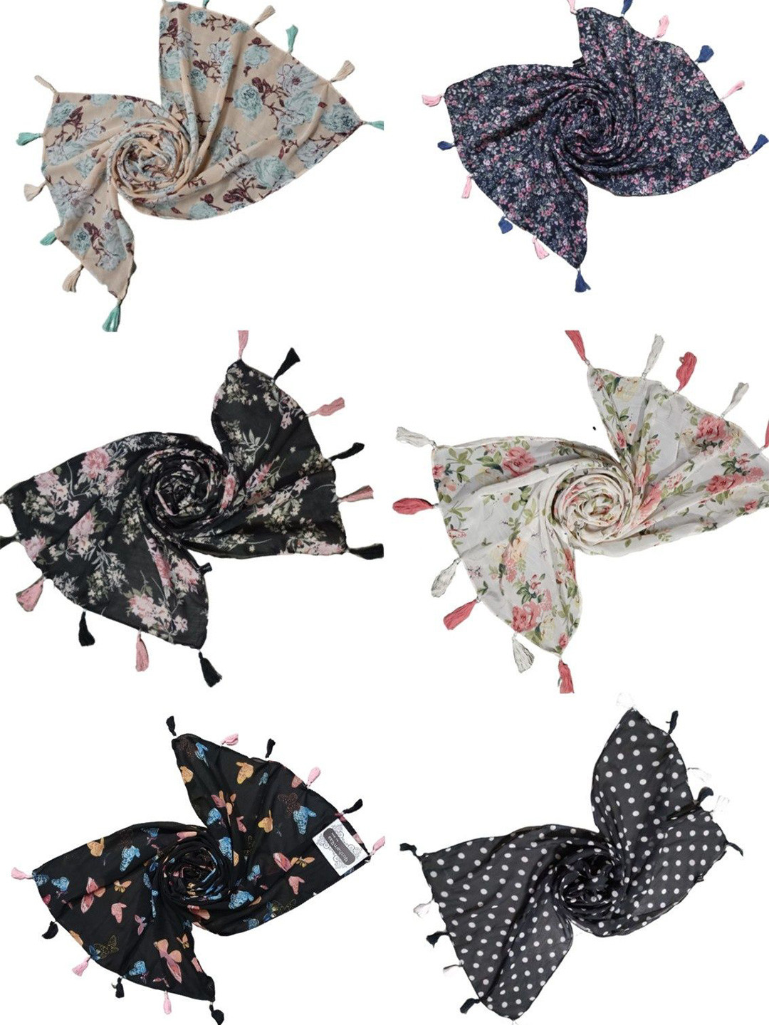 POSHAMPAA be desi Women Printed Stole