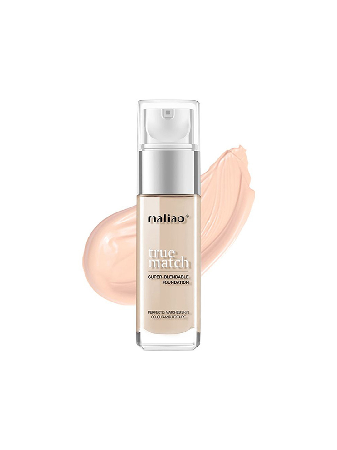 Maliao True Match Super Bendable Foundation  - 30 ml - White Ivory 01