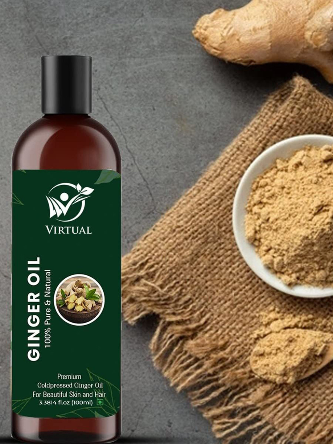 VIRTUAL Cold Pressed Ginger Oil - 100 ml