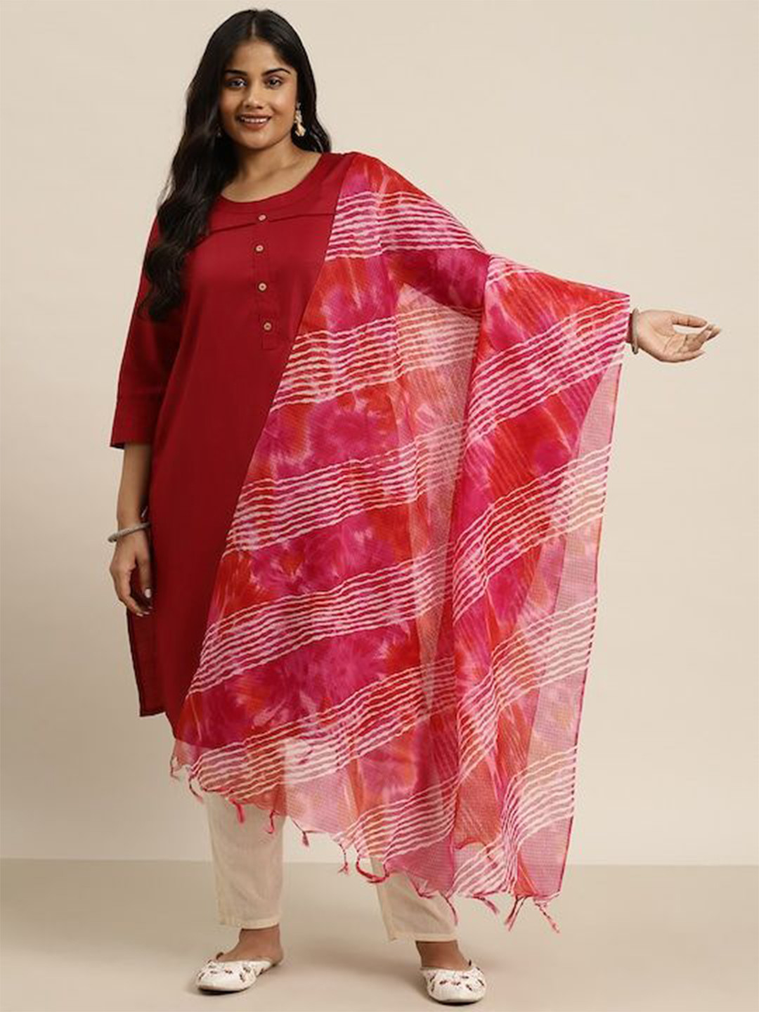 Varanga Leheriya Printed Dupatta