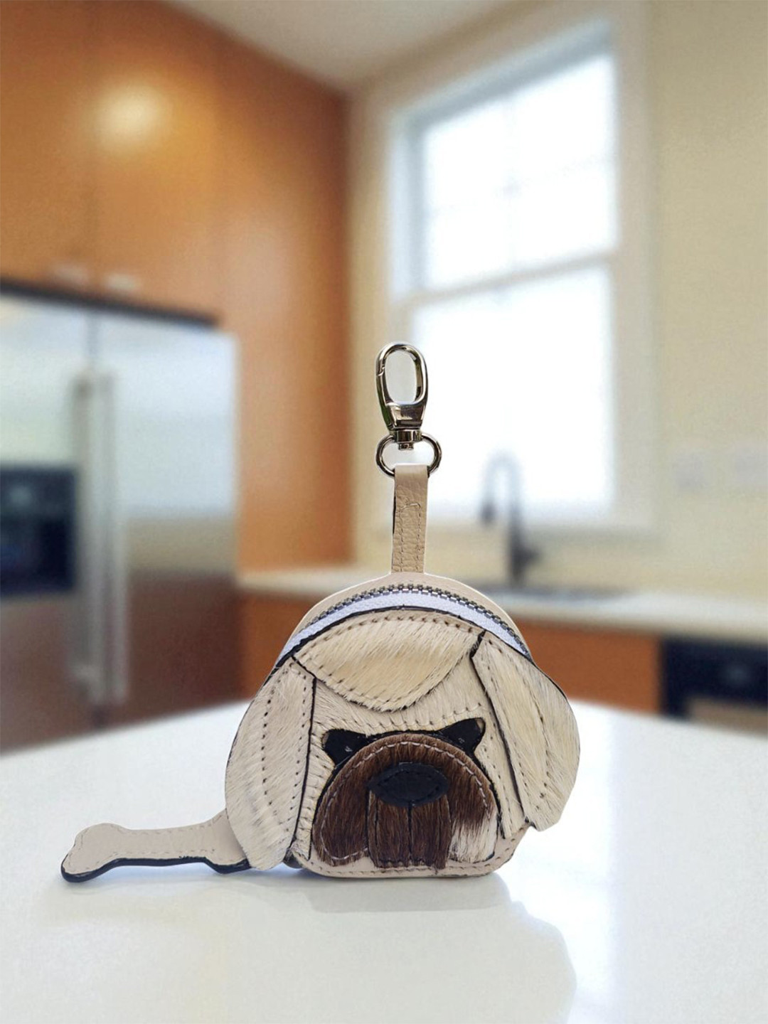 PERKED Textured Key Chain