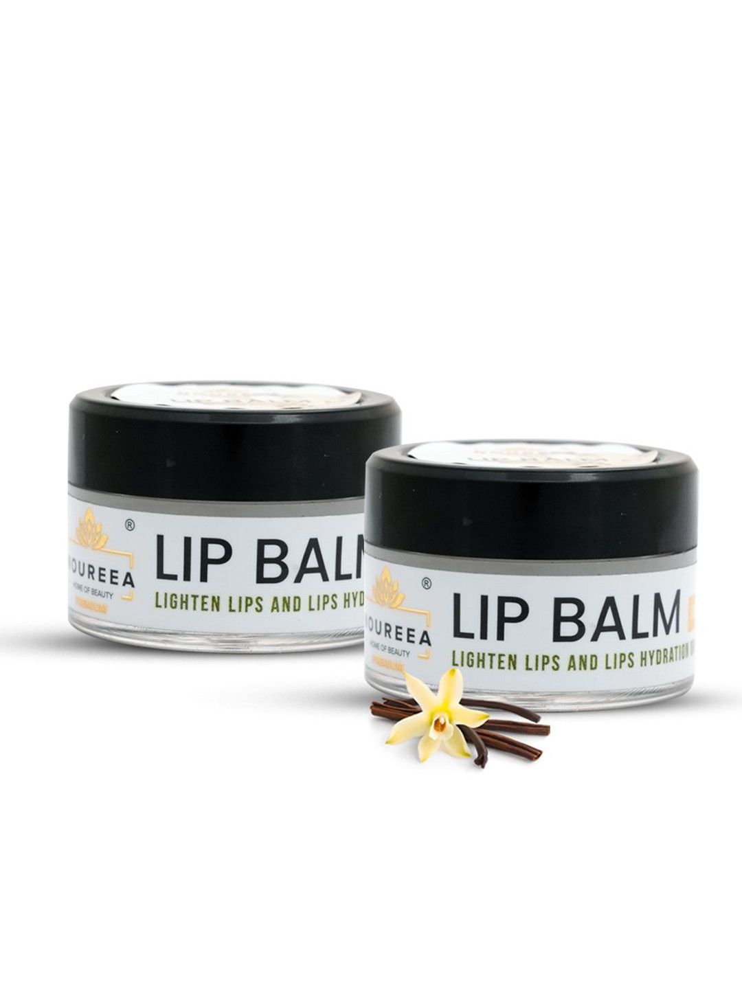 Noureea Lip Balm With Vanilla & SPF For Lighten Lips & Lips Hydration