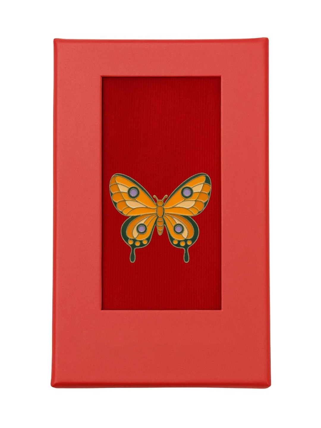 Leonardi Unisex Monarch Butterfly Minimal Brooch