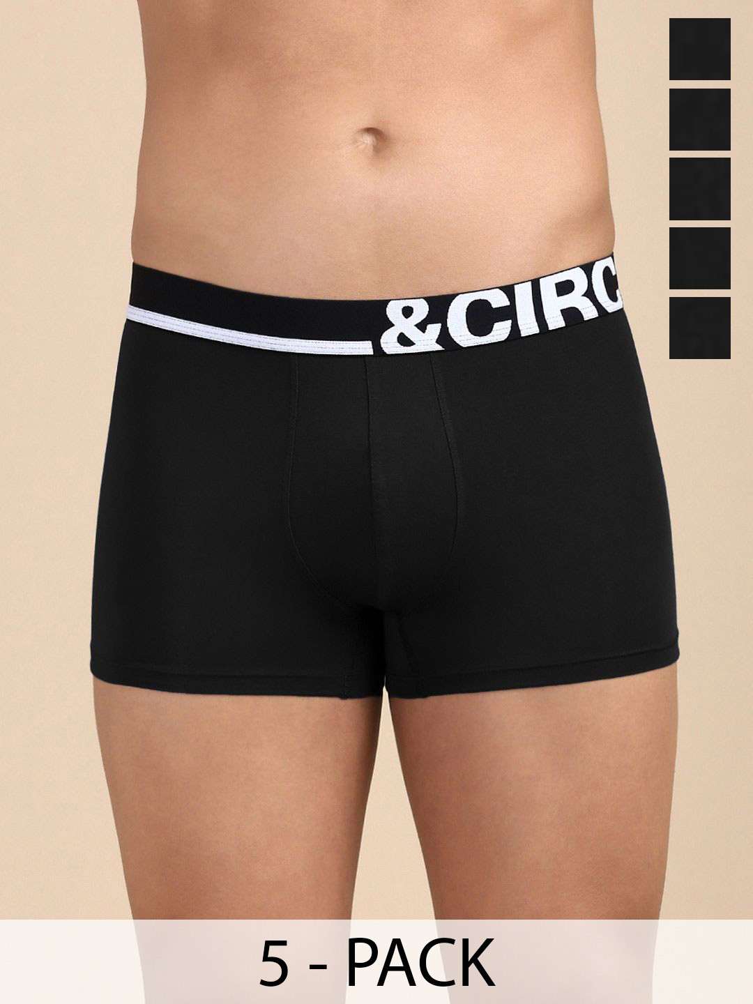 &CIRCUS Men Pack Of 5 Airsoft Short Trunks