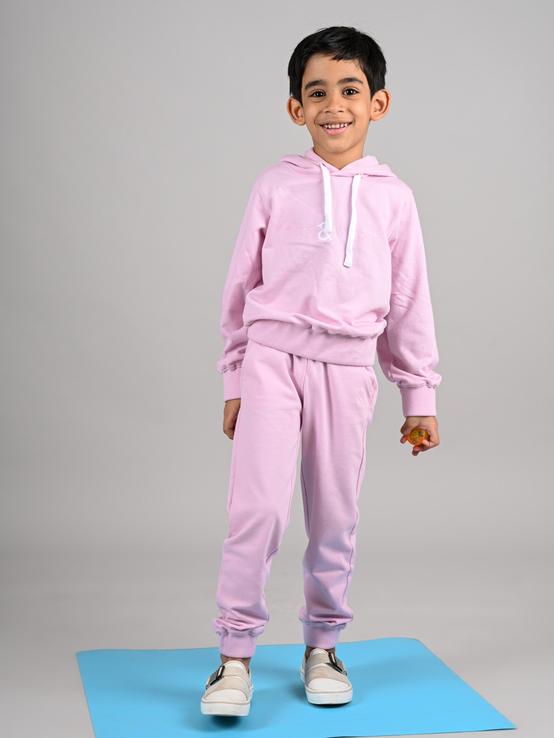 TALES & STORIES Kids Hooded Neck Night Suit