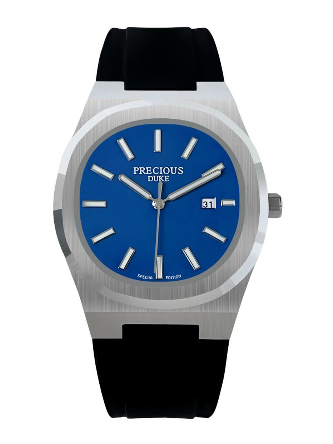 Precious Duke Men Round Dial & Regular Straps Analogue Watch PD_778355437622_Blue_7