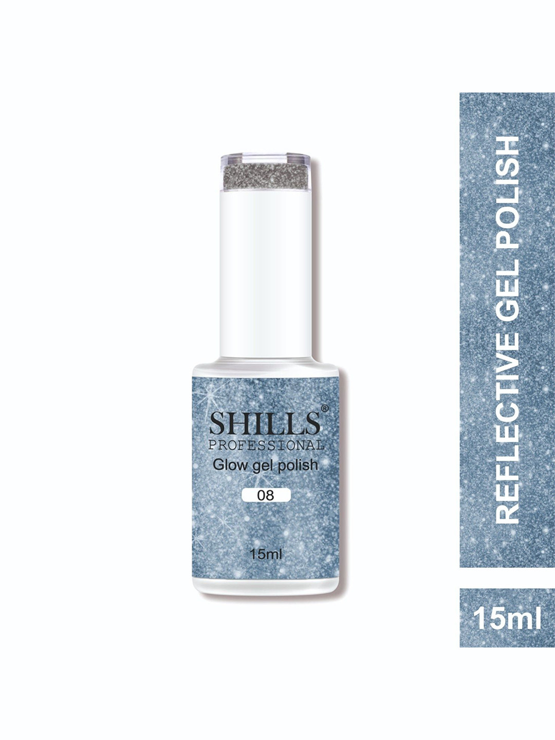 shills professional UV LED Shiny Top Coat Nail Polish-15ml-08