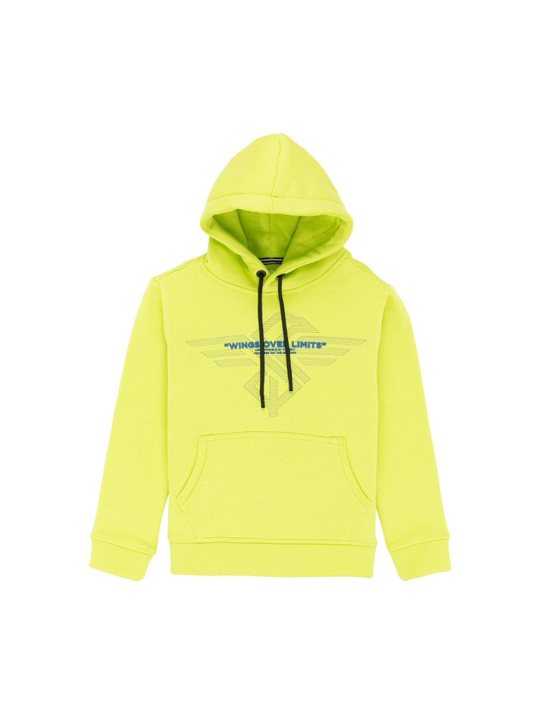 Status Quo Boys Logo Design and Typography Print Fleece Full Sleeve Hooded Sweatshirt