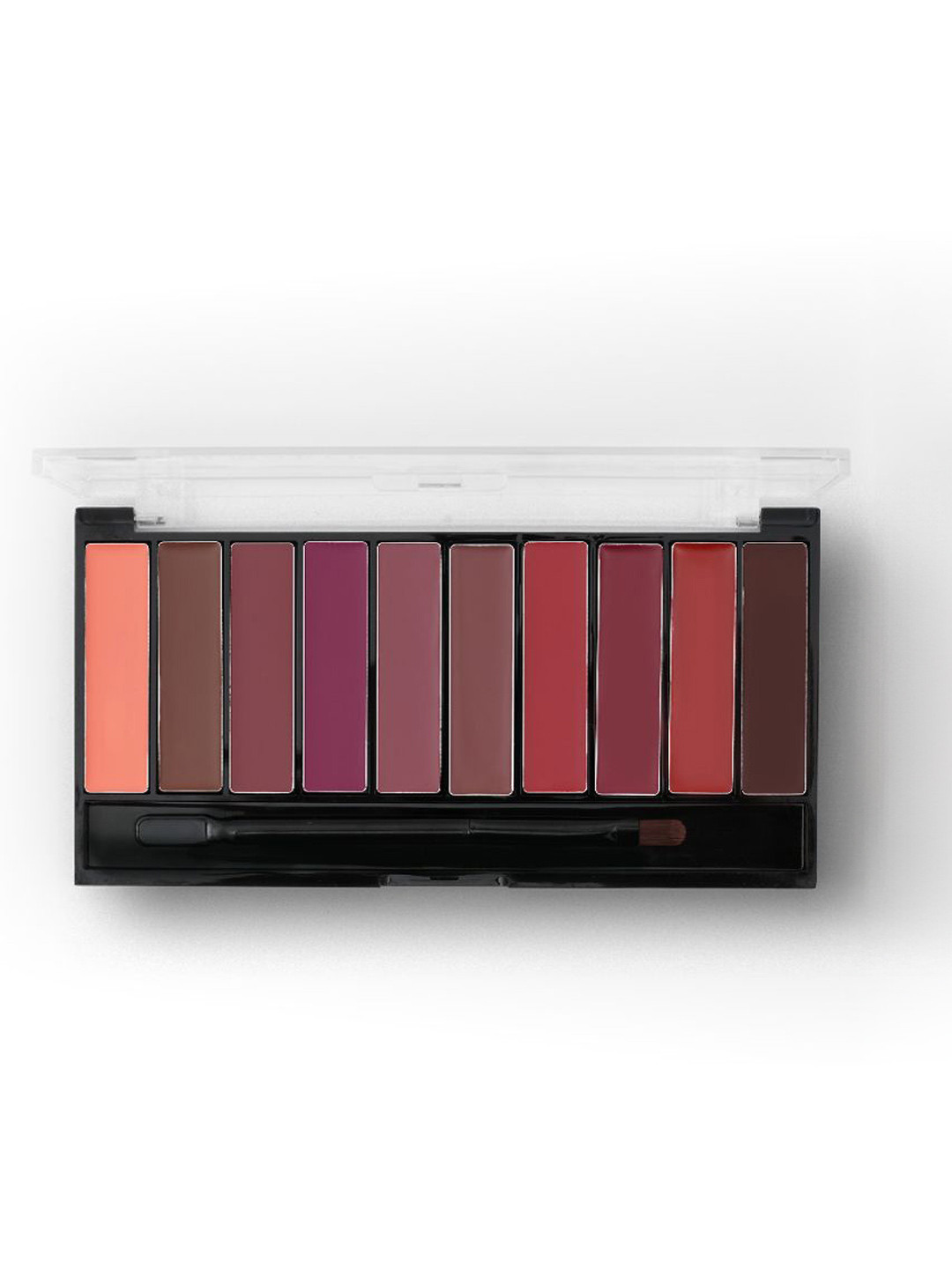 Hilary Rhoda Match Maker Long Lasting Matte Lip Palette With Spatula & Brush - 01