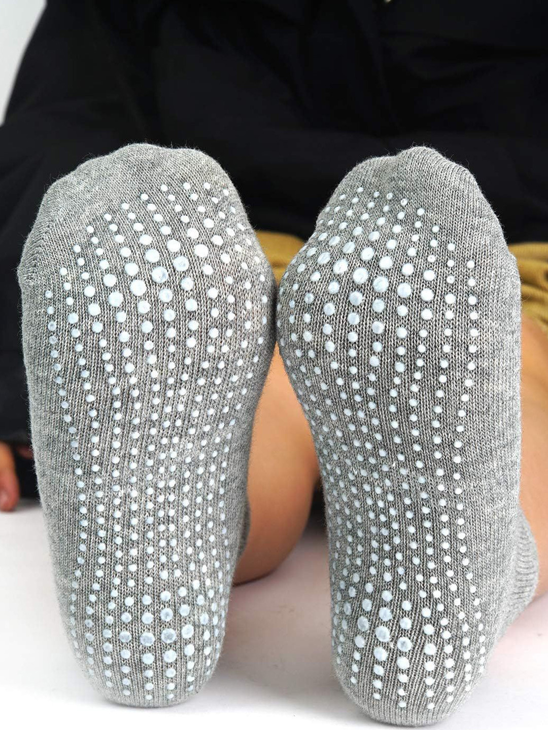 Spancia Kids Anti-Skid Ankle Length Socks