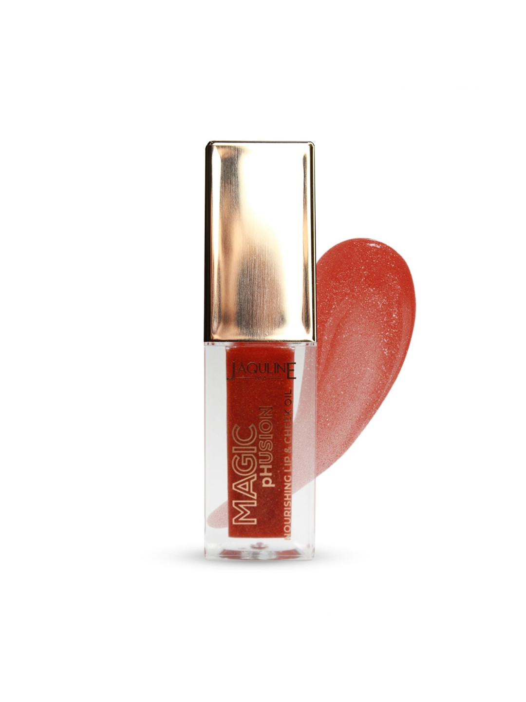 Jaquline USA Magic Phusion Long Lasting lip & Cheek Oil - 5 g - Coral Cosmic