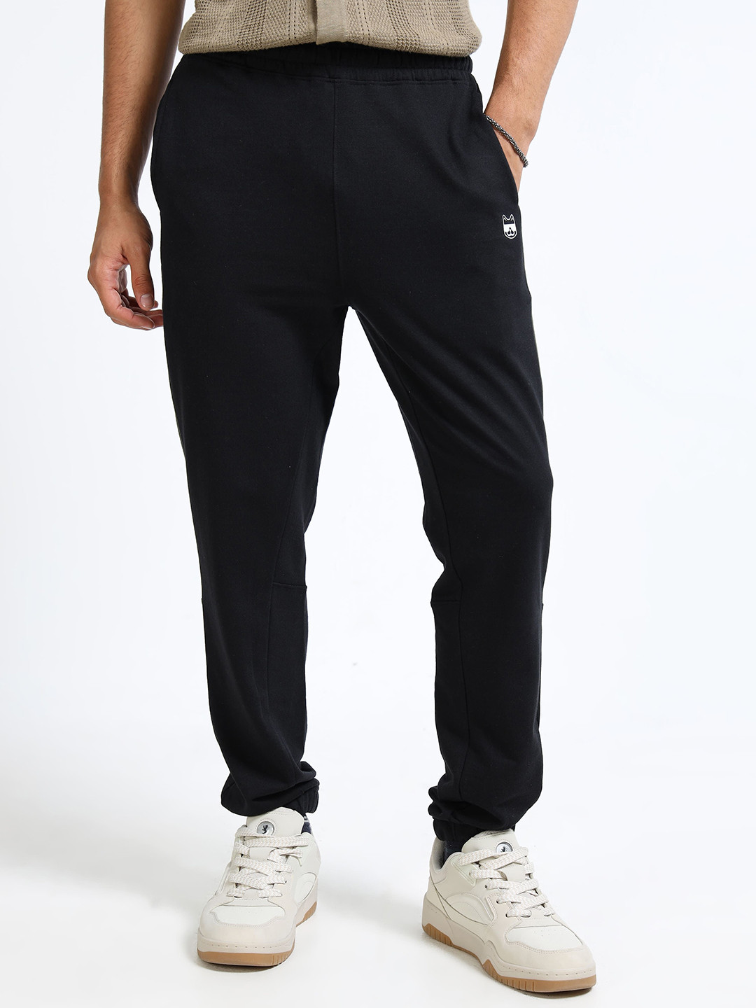 glitchez Men Relaxed Fit Cotton Jogger