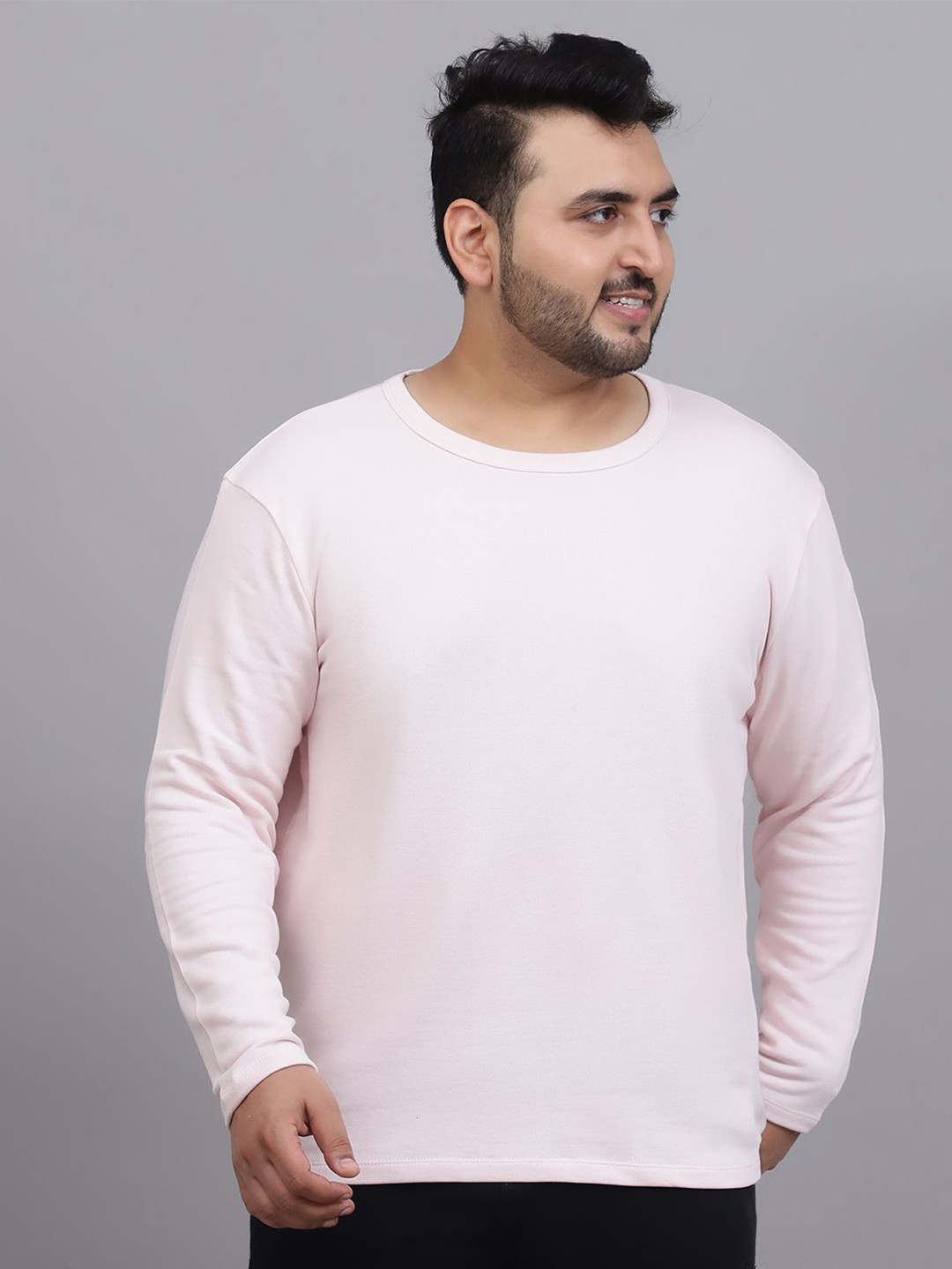 A AND K Men Cotton Pullover Sweatshirt