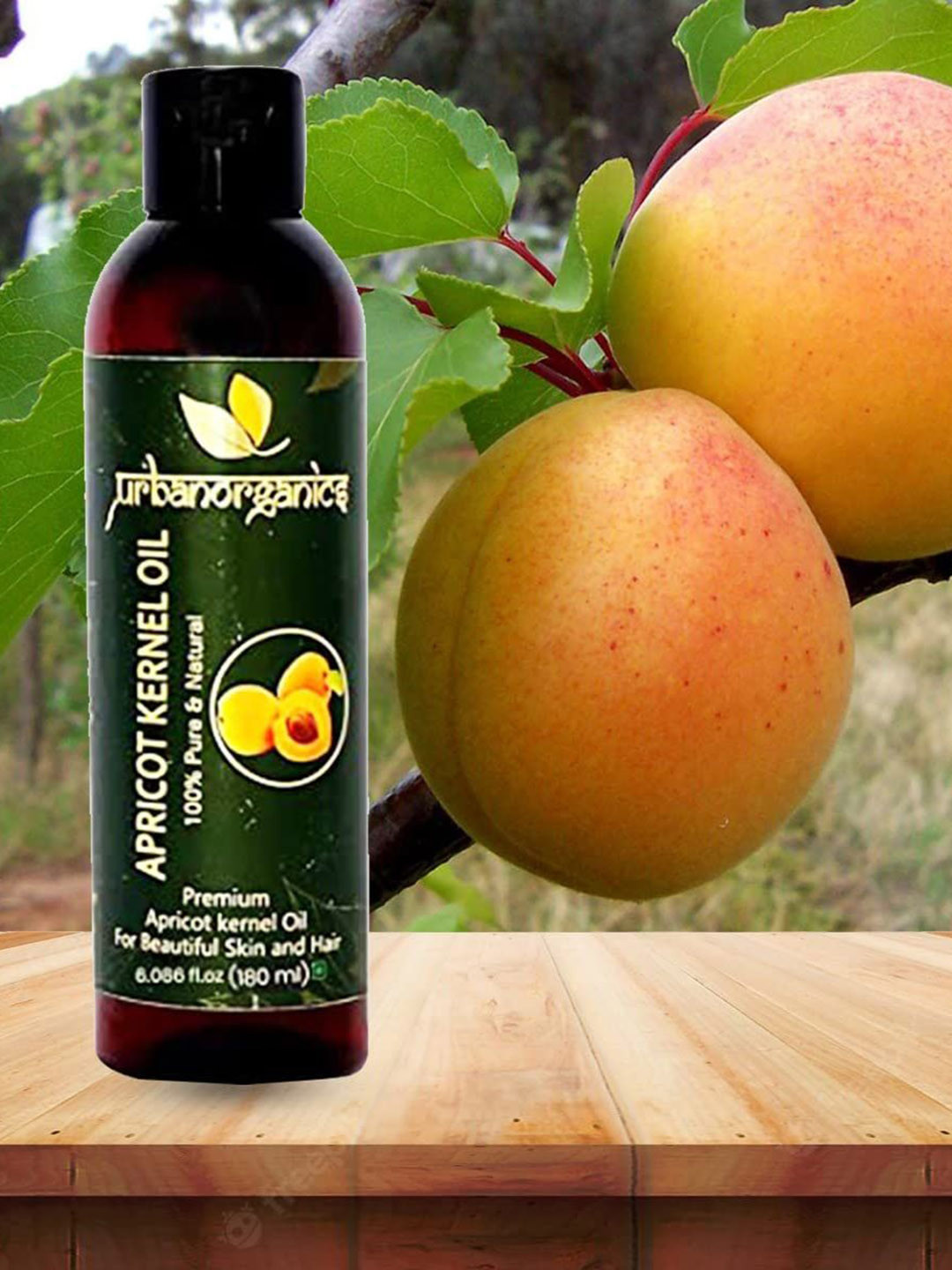 Urbanorganics Apricot Hair Oil 180 ml