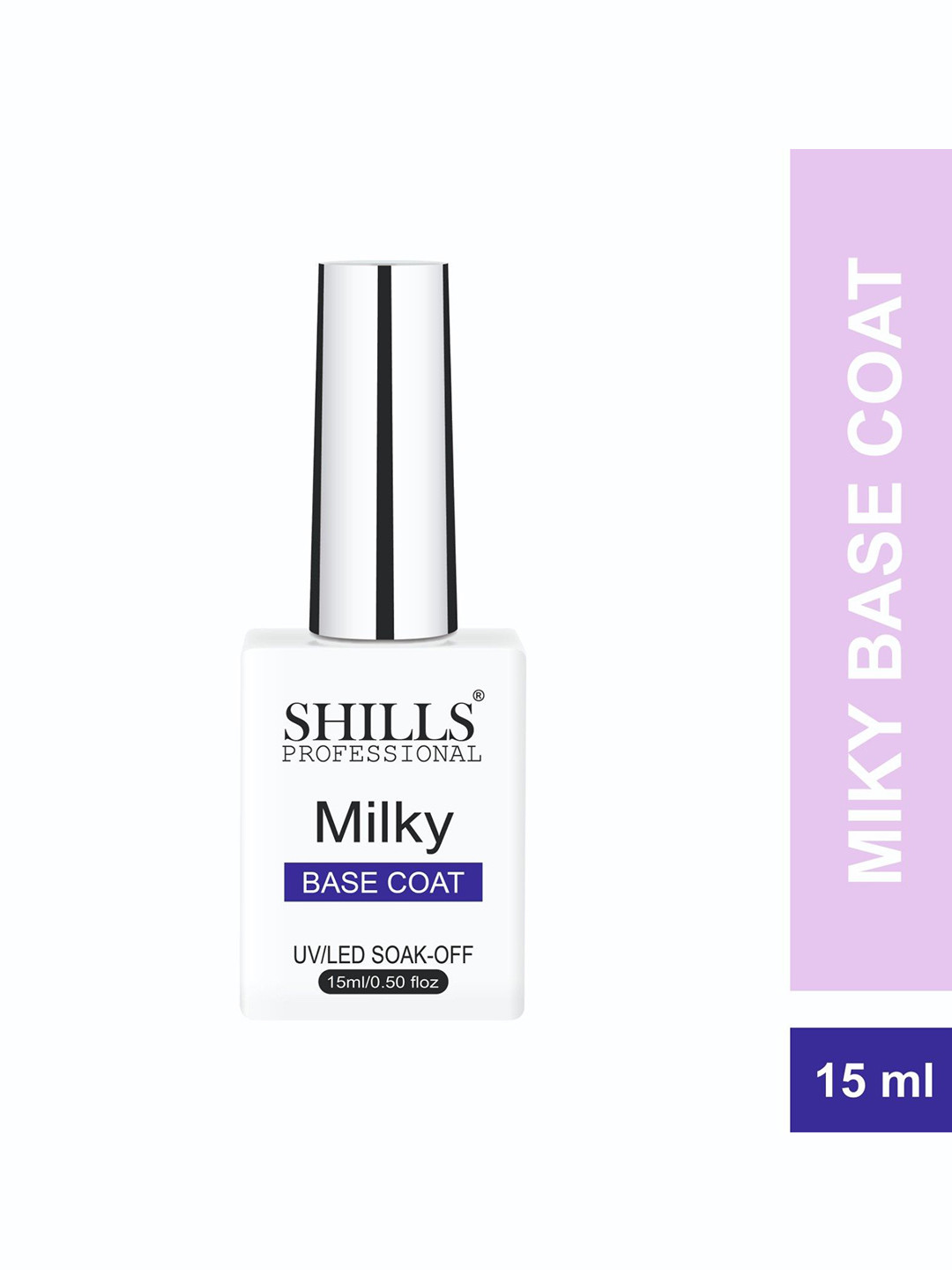 shills professional Milky Base Coat Polish - 15 ml - 3