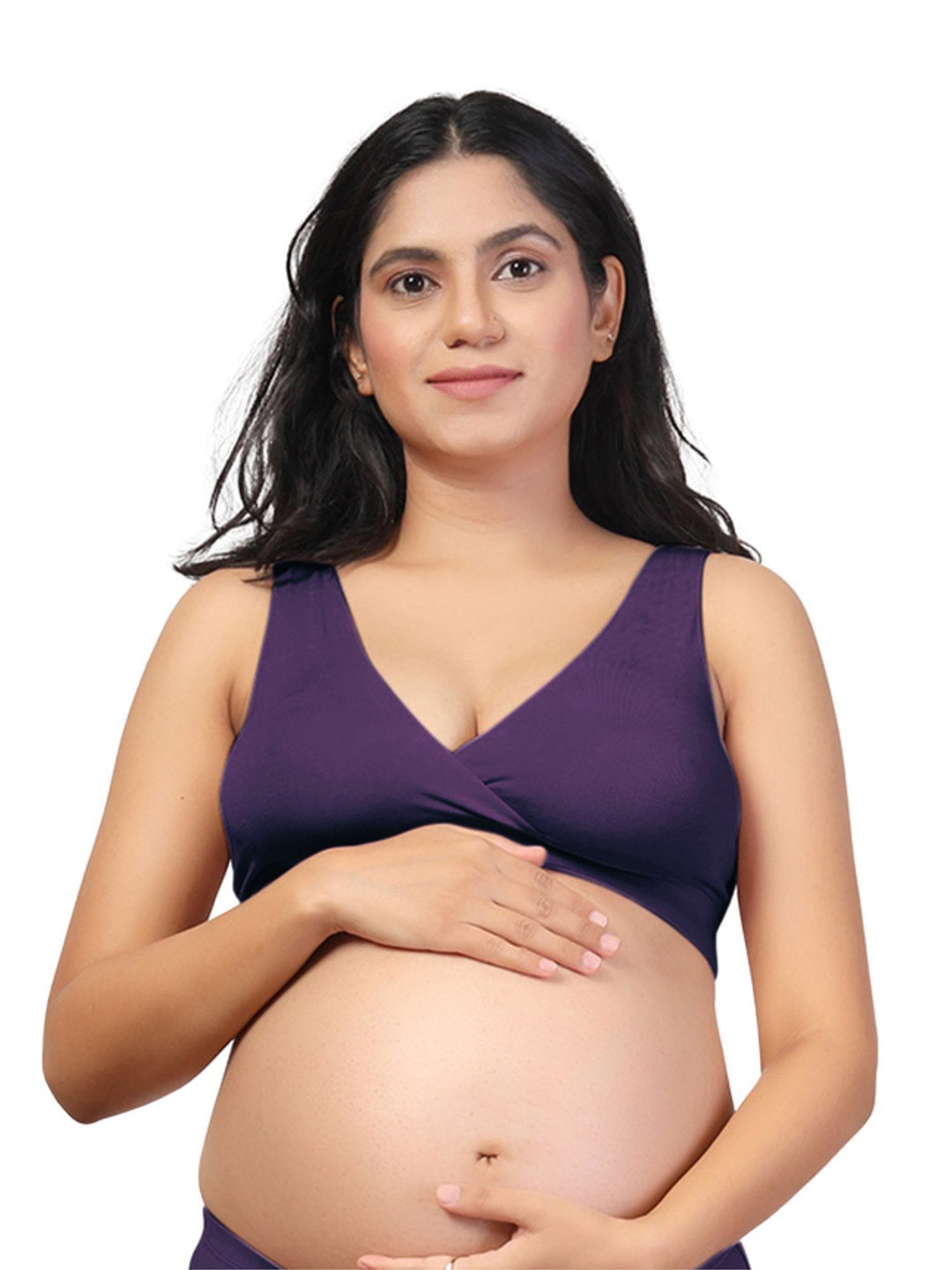 House Of Zelena Women Full Coverage Removable Padding Maternity Bra