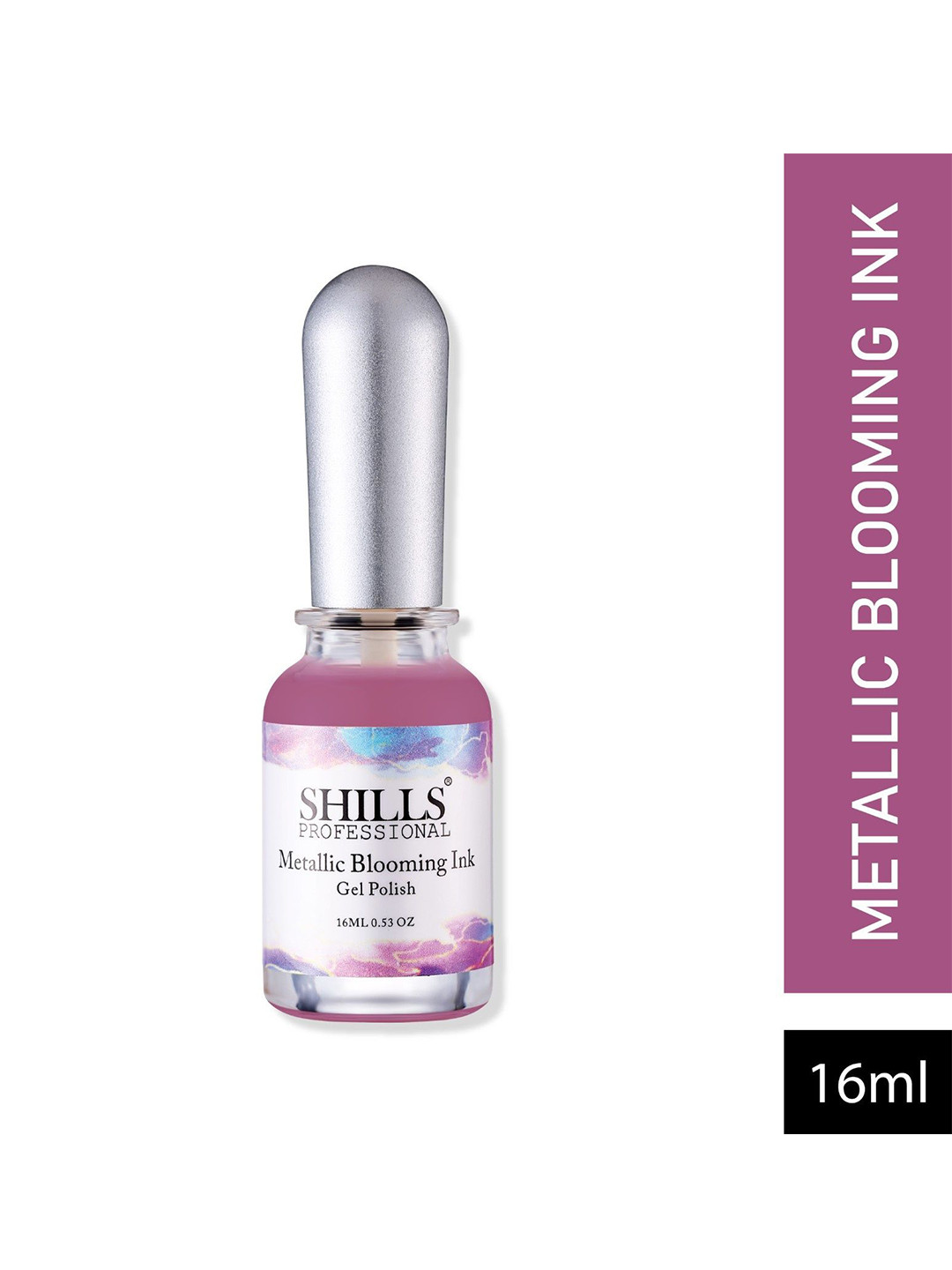 shills professional Metallic Blooming Ink Gel Nail Polish-16ml-17