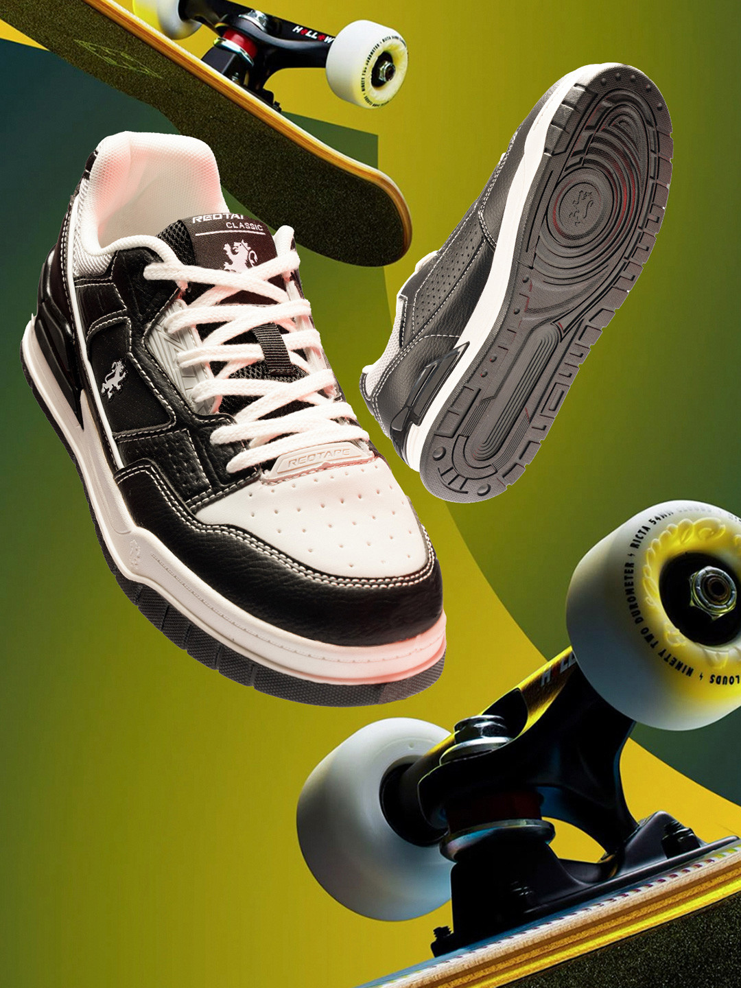 Red Tape CREST Men Colourblocked Sneakers