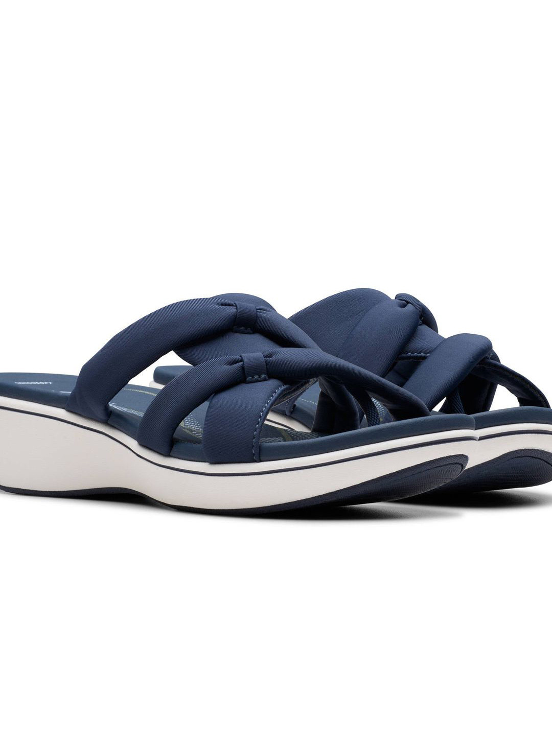 Clarks TPR Women Open Toe Platform Pumps