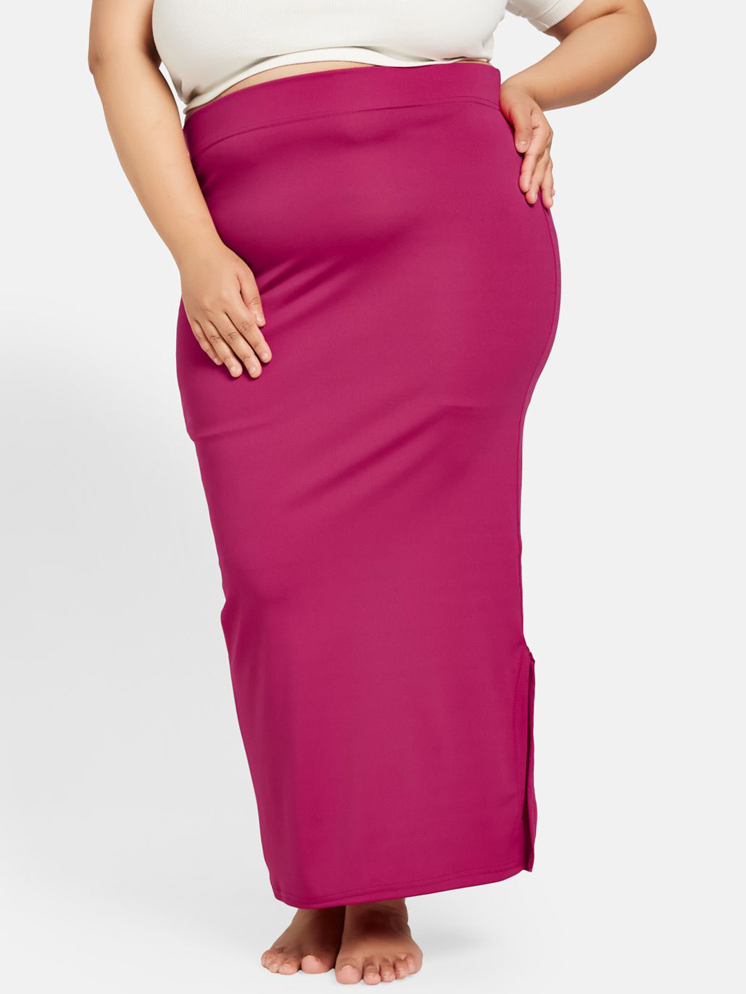 G Heist Women Plus size Stretchable Seamless Saree Shapewear