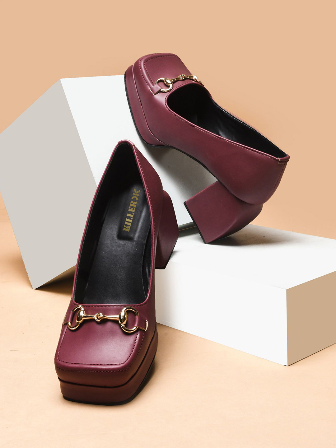 Killer Women Closed Back Block Sandals