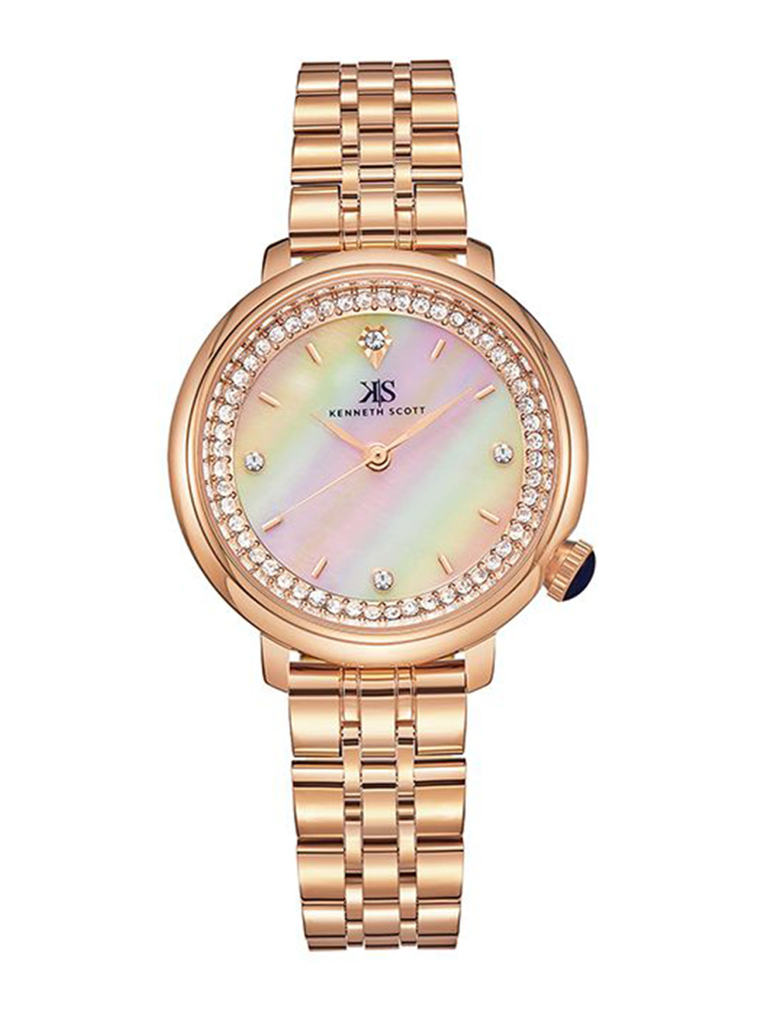 KENNETH SCOTT Women Bracelet Style Straps Analogue Watch K23518-RBKM