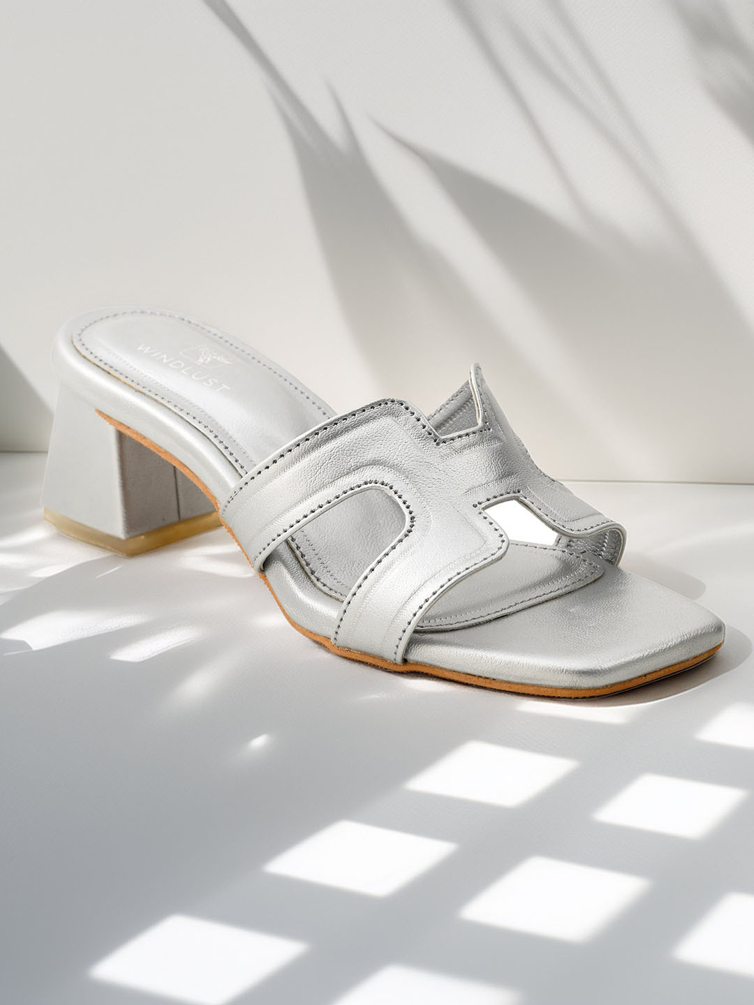 WINDLUST Women Block Heel Sandals