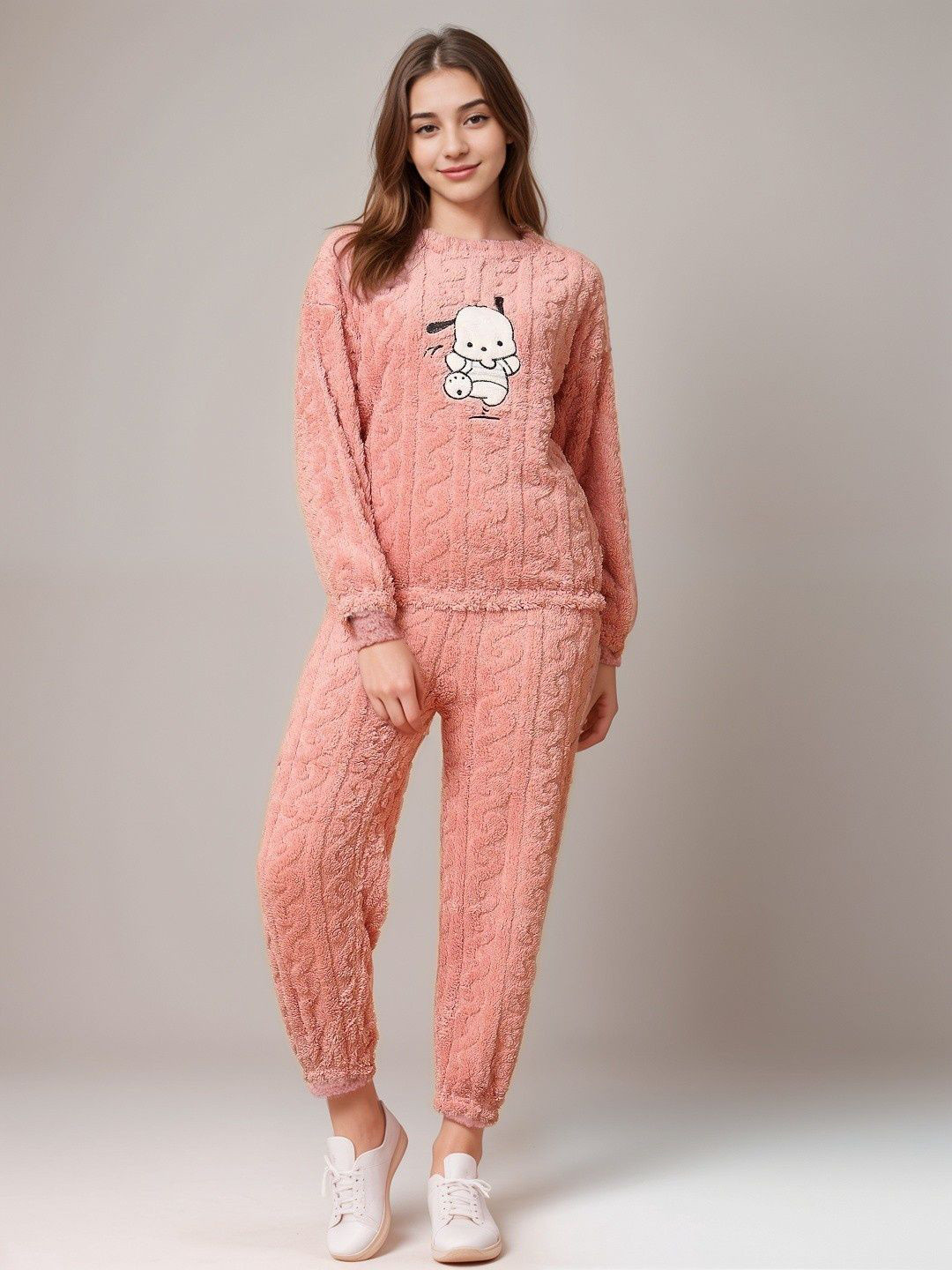 Keenuu Women Long Sleeves Top & Pyjamas Night suit