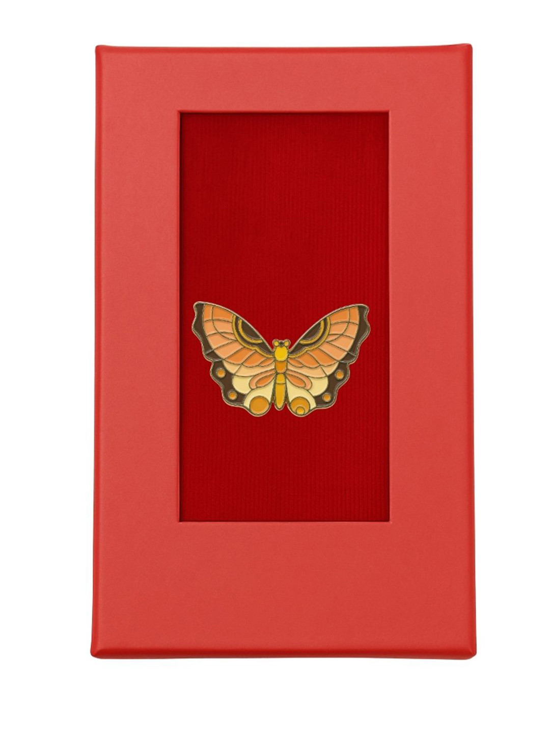 Leonardi Unisex Sunset Butterfly Minimal Brooch