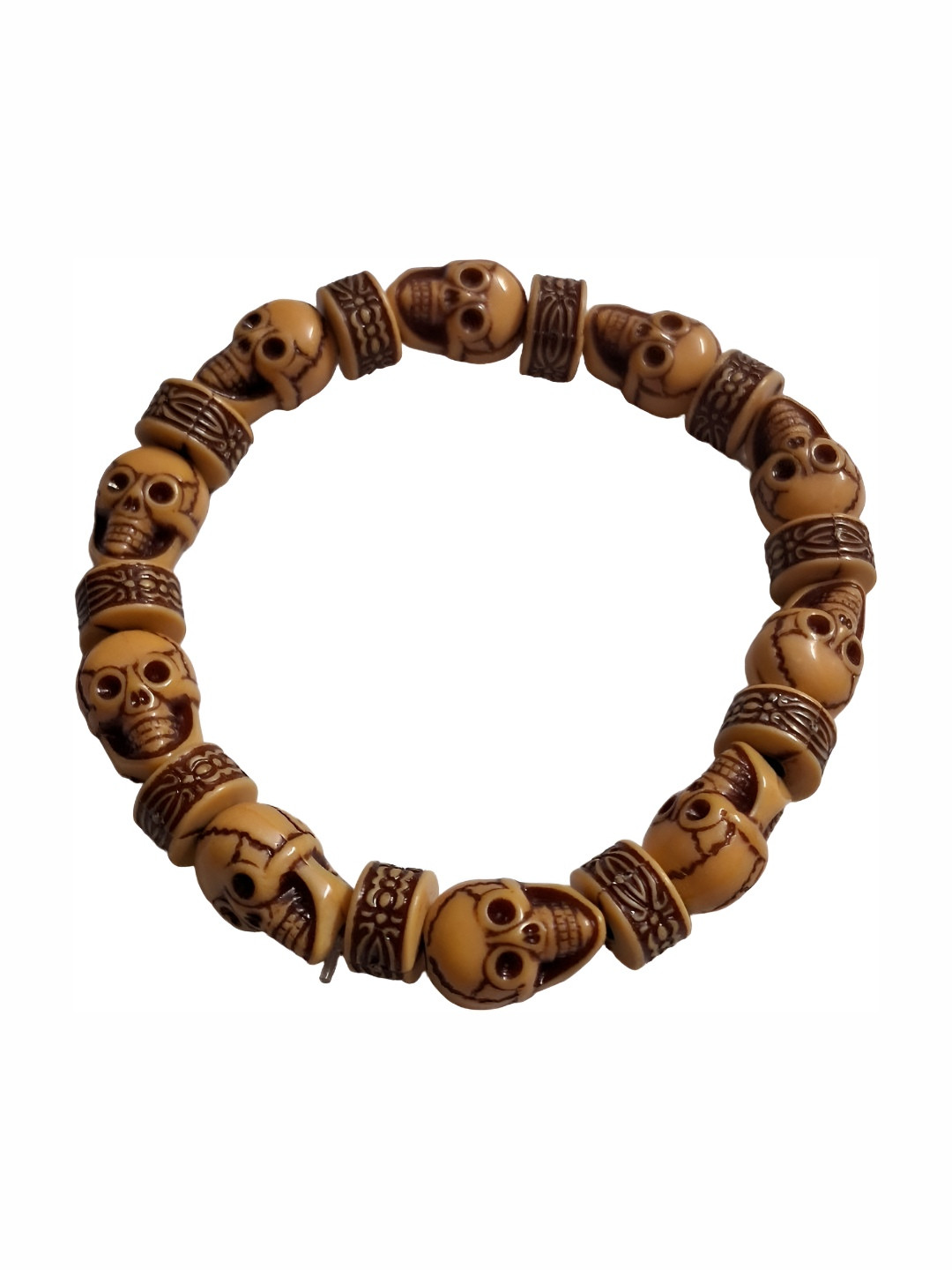 GURU JI Artificial Beaded Elasticated Bracelet