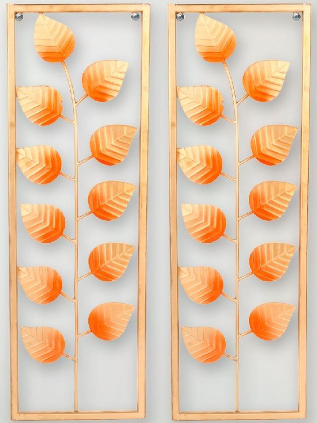 Urban Hamlet Multicoloured Set of 2 Piece Glass Floral and Botanical Wall Photographs