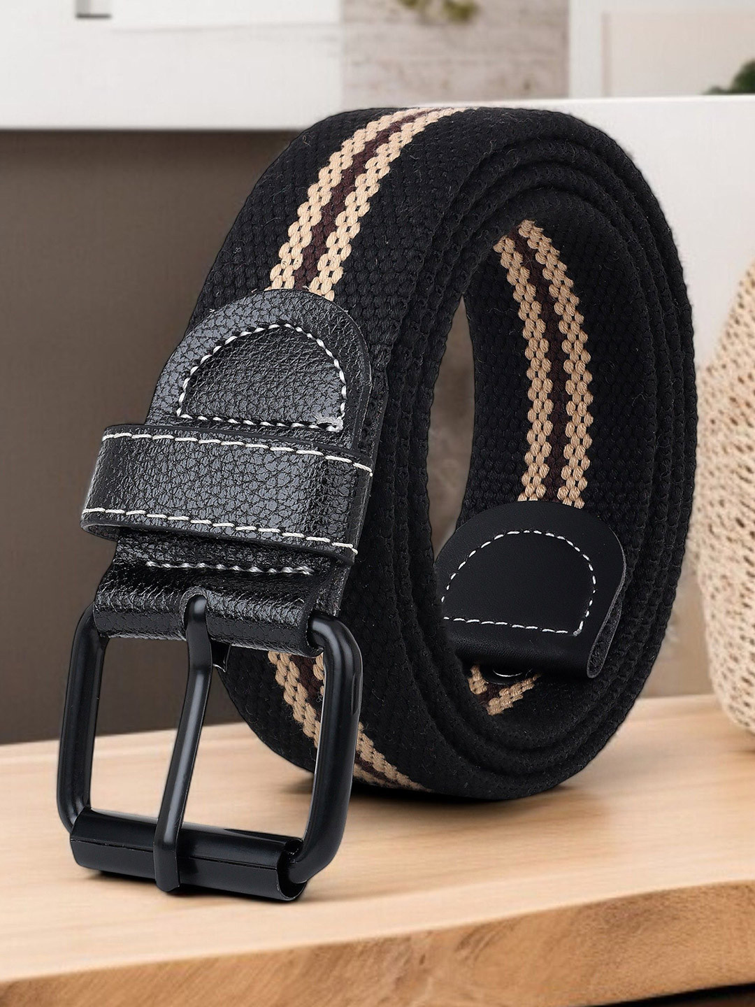 Killer Men Textured Tang Belt