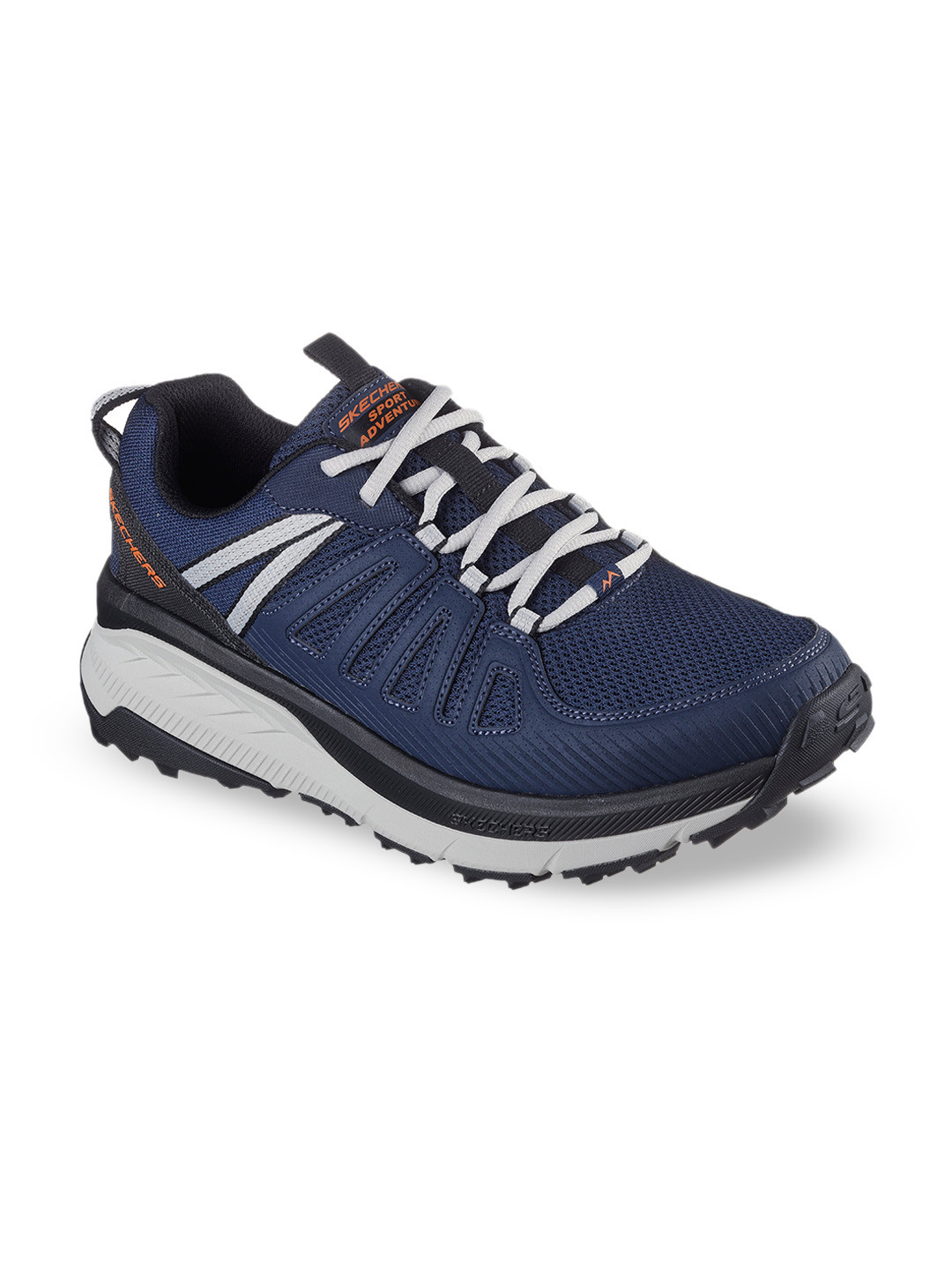 Skechers Switch Back Venture Seeker Men Textured Casual Sneakers