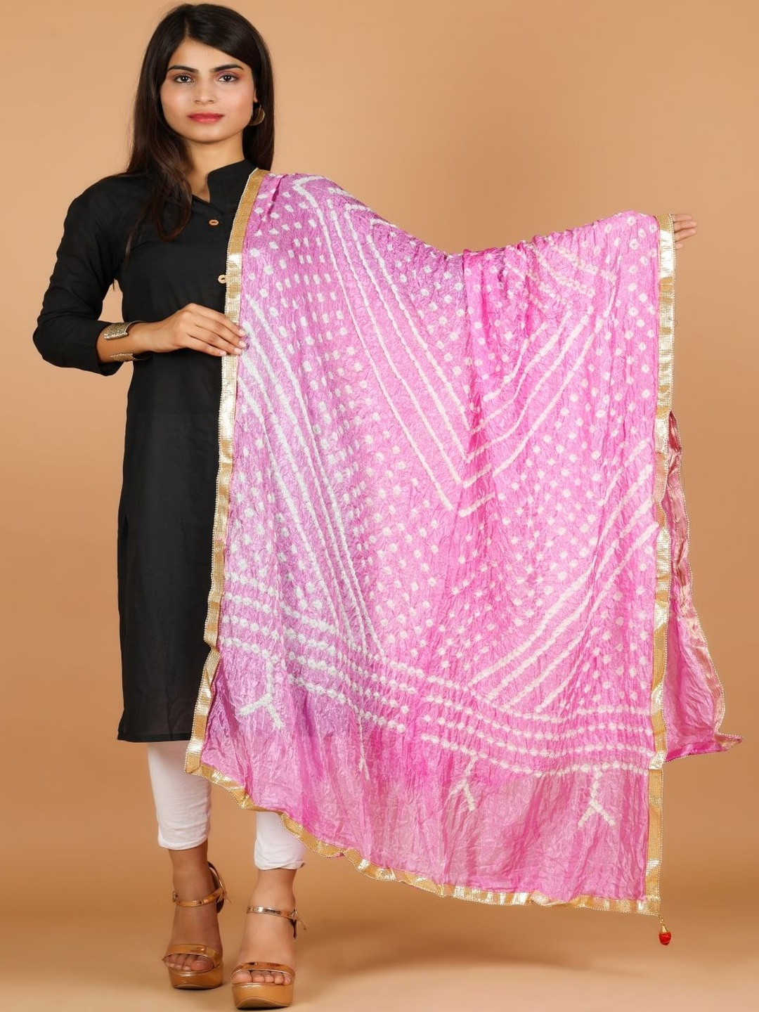 RajeRaj Women Silk Printed Dupatta