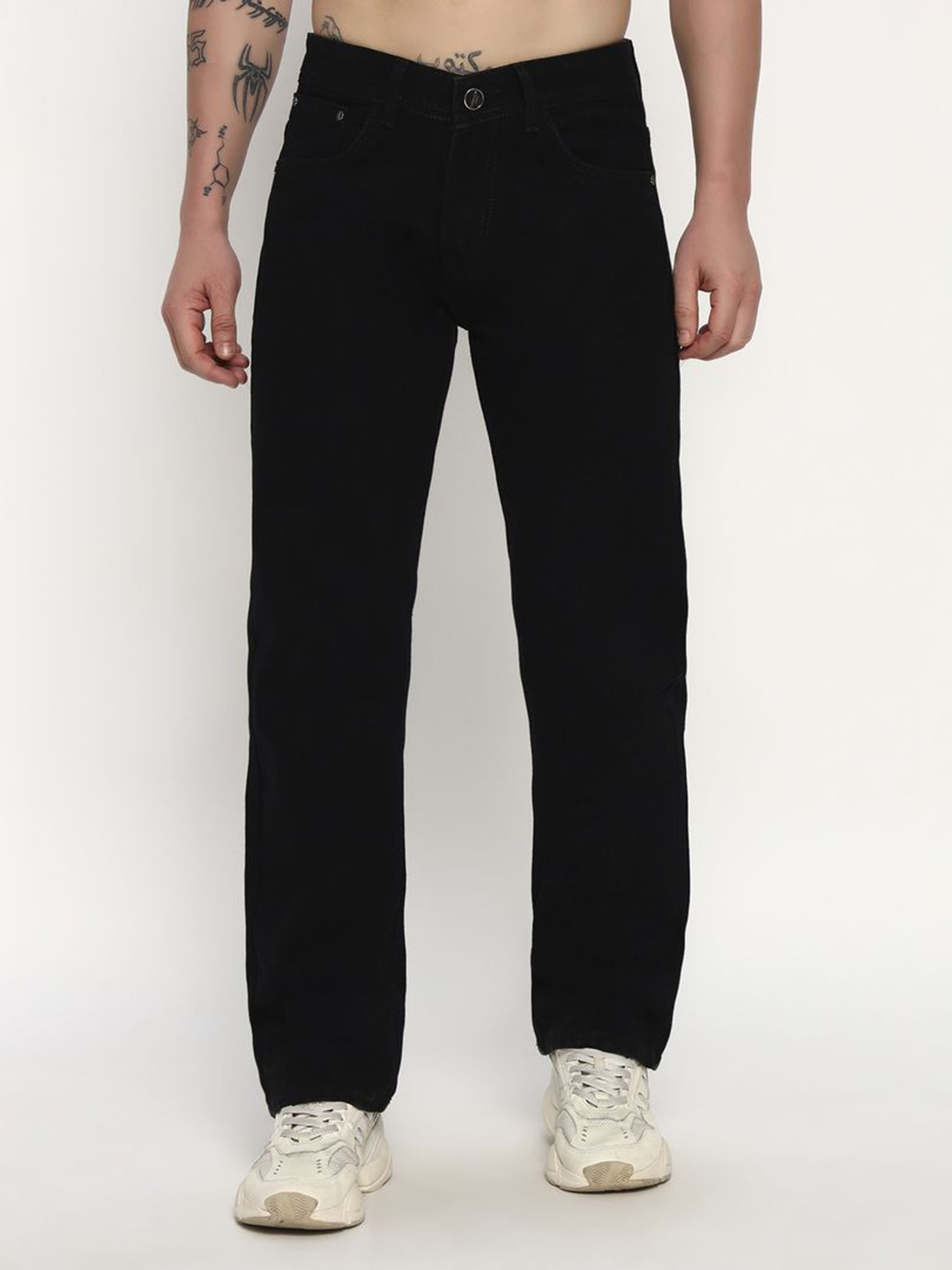 THE MUSRAT TRADERS Men Regular Fit Mid-Rise Jeans