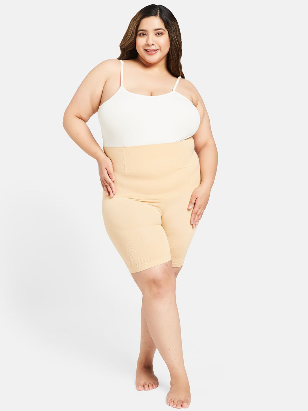 G Heist Plus Size High-Rise Tummy & Thigh Shapewear